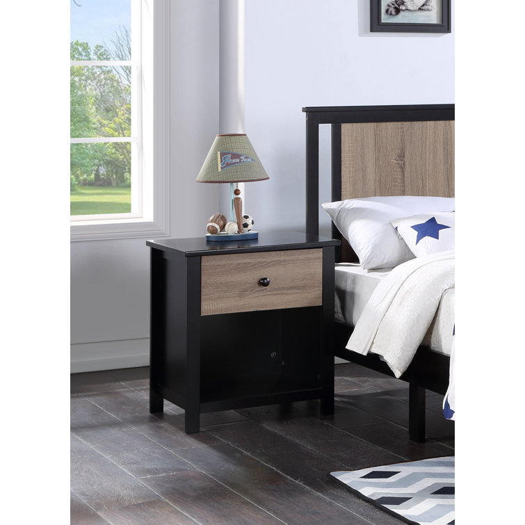 Latitude Run® Wood Nightstand Wayfair